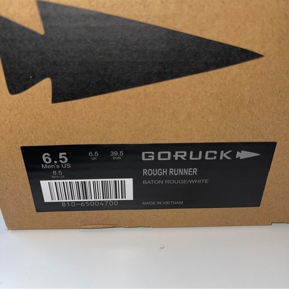 BNIB GoRuck Rough Runner Women’s Size 8.5 + Tank Top size L - Picture 8 of 10